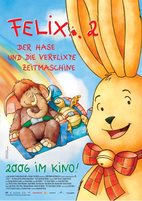 Plakat zum Film: Felix 2 - Der Hase und die verflixte Zeitmaschine