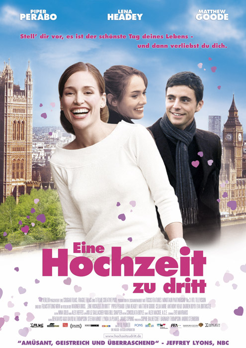 Plakat zum Film: Hochzeit zu Dritt, Eine