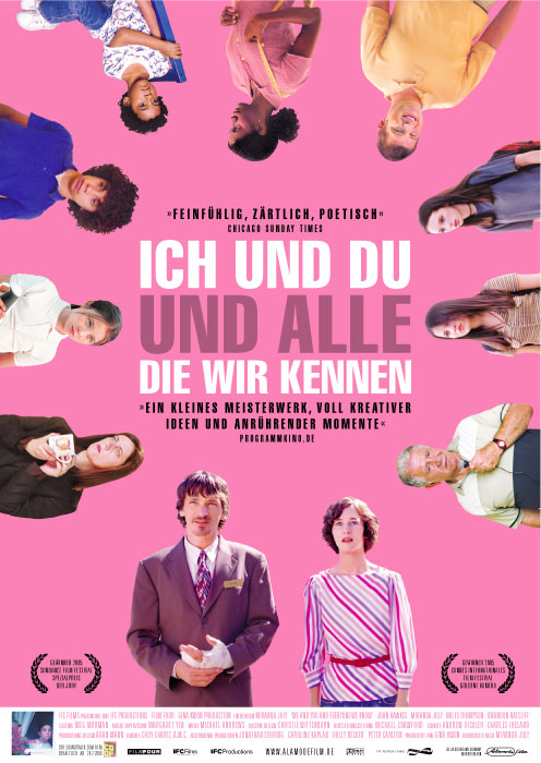 Plakat zum Film: Ich und du und alle, die wir kennen