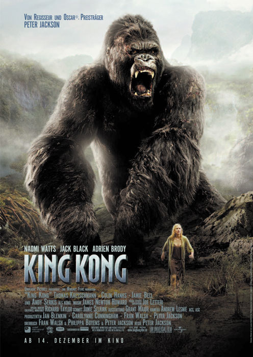 Plakat zum Film: King Kong