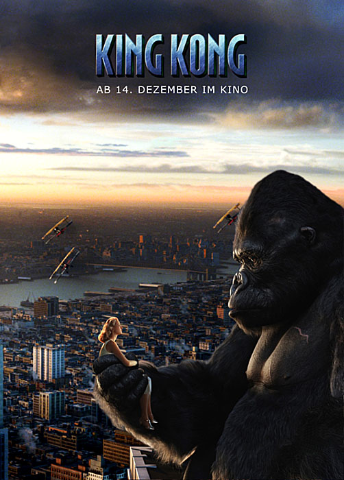 Plakat zum Film: King Kong