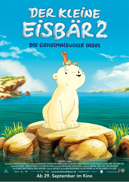 Plakat zum Film: kleine Eisbär 2, Der - Die geheimnisvolle Insel