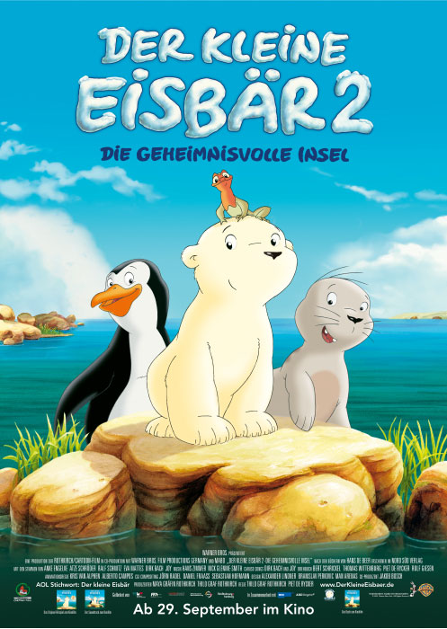 Plakat zum Film: kleine Eisbär 2, Der - Die geheimnisvolle Insel