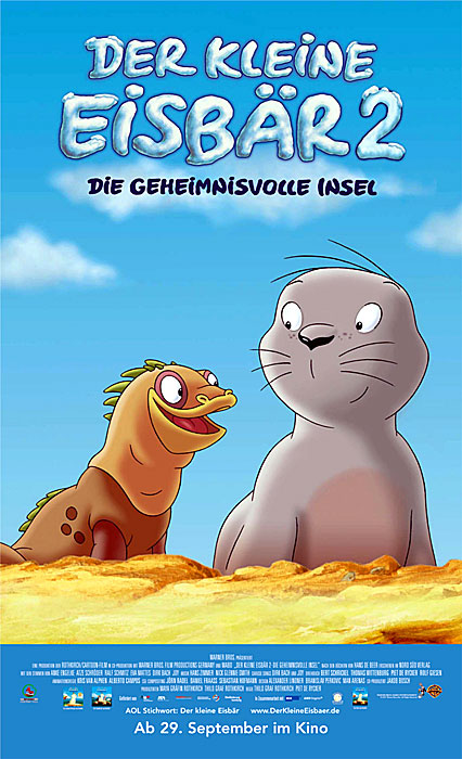 Plakat zum Film: kleine Eisbär 2, Der - Die geheimnisvolle Insel