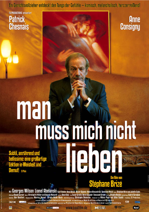 Plakat zum Film: Man muss mich nicht lieben