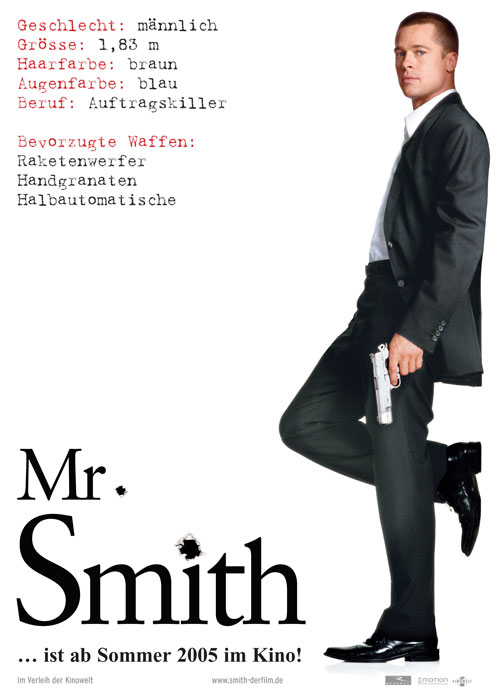 Plakat zum Film: Mr. & Mrs. Smith