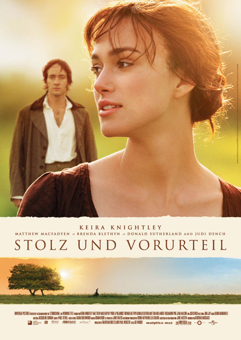 Plakat zum Film: Stolz und Vorurteil