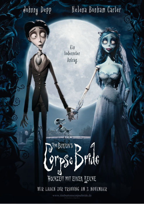 Poster zum Film: Tim Burton's Corpse Bride - Hochzeit mit einer Leiche Plakat zum Film: Tim Burton's Corpse Bride - Hochzeit mit einer Leiche