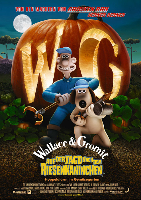Poster zum Film: Wallace & Gromit auf der Jagd nach dem Riesenkaninchen Plakat zum Film: Wallace & Gromit auf der Jagd nach dem Riesenkaninchen