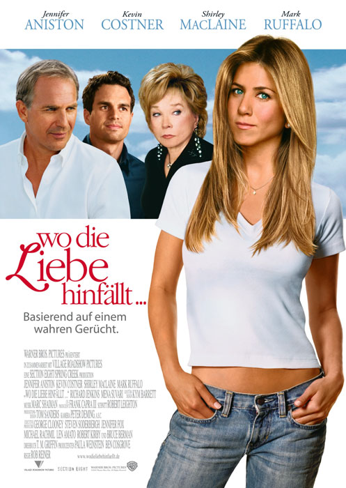 Plakat zum Film: Wo die Liebe hinfällt... - Basierend auf einem wahren Gerücht.