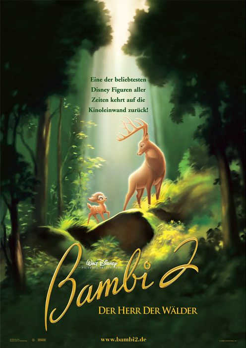 Plakat zum Film: Bambi 2 - Der Herr der Wälder