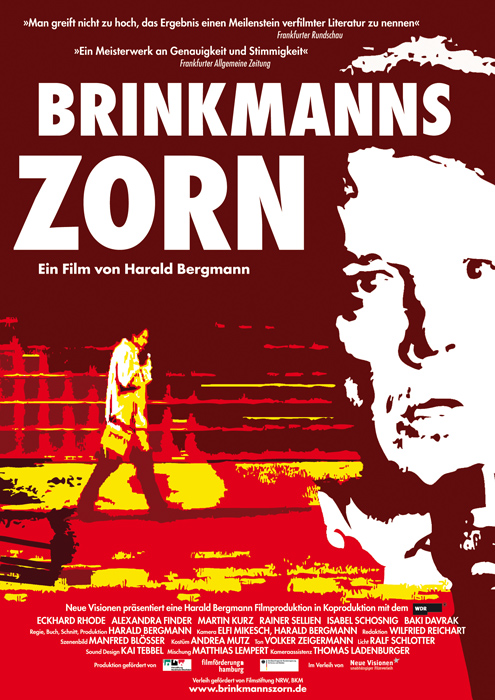 Plakat zum Film: Brinkmanns Zorn