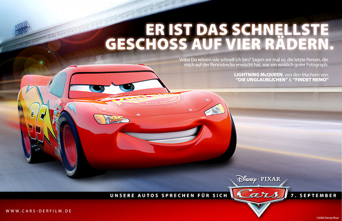 Plakat zum Film: Cars