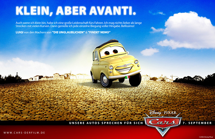 Plakat zum Film: Cars