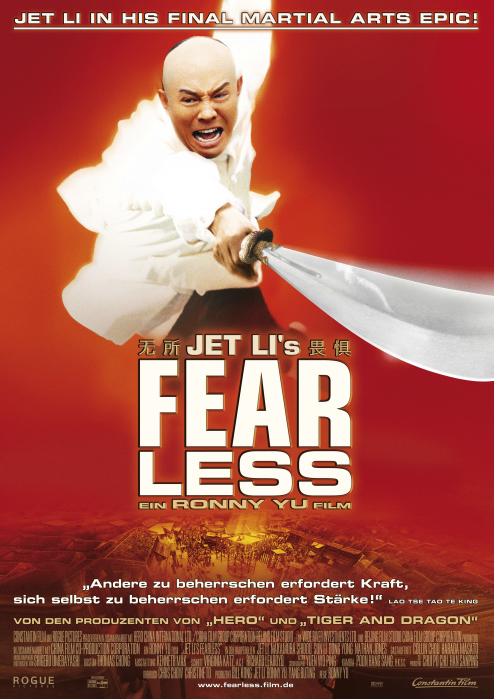 Plakat zum Film: Jet Li's Fearless