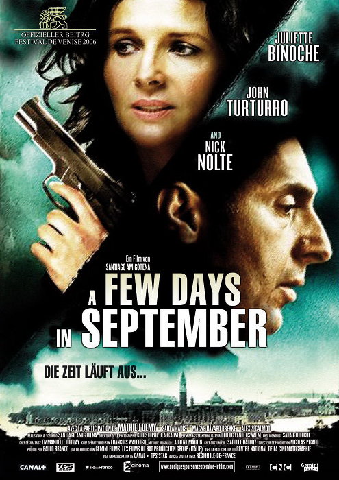 Plakat zum Film: A Few Days in September
