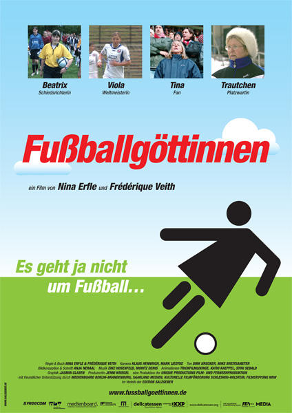 Plakat zum Film: Fußballgöttinnen