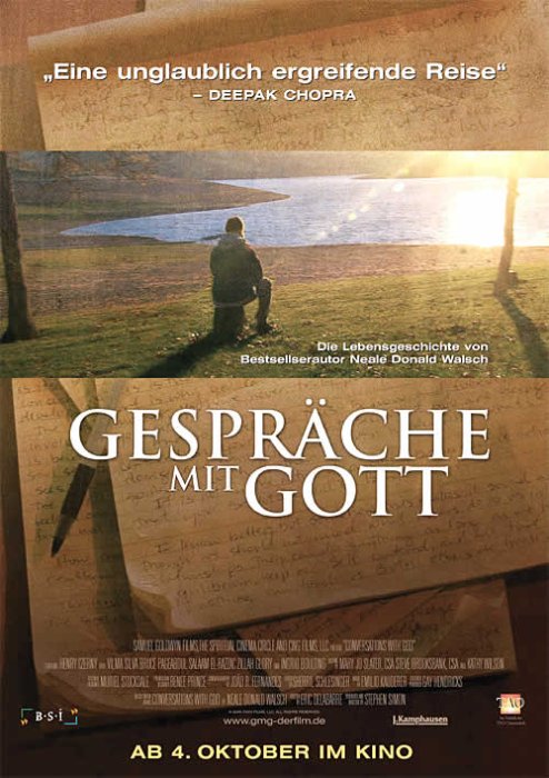 Plakat zum Film: Gespräche mit Gott