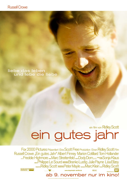 Plakat zum Film: gutes Jahr, Ein