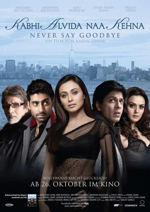 Plakat zum Film: Kabhi alvida naa kehna - Never Say Goodbye