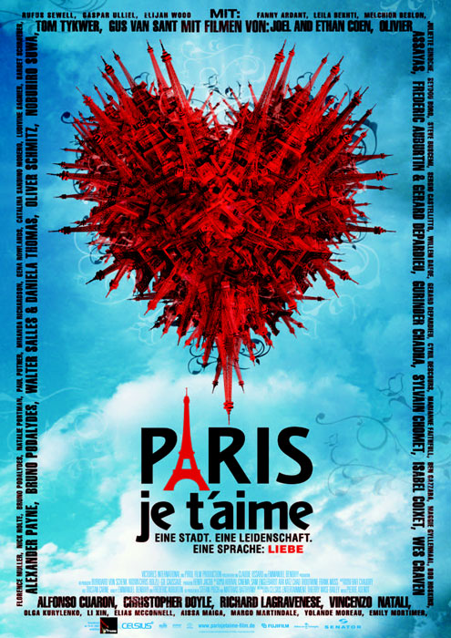 Plakat zum Film: Paris, je t'aime