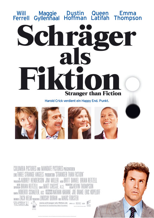 Plakat zum Film: Schräger als Fiktion