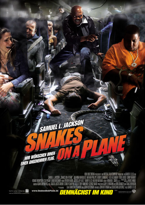 Plakat zum Film: Snakes on a Plane