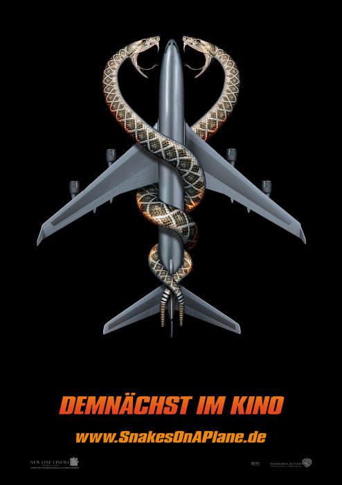 Plakat zum Film: Snakes on a Plane