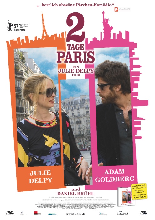 Plakat zum Film: 2 Tage Paris