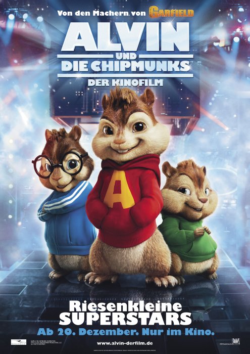 Plakat zum Film: Alvin und die Chipmunks