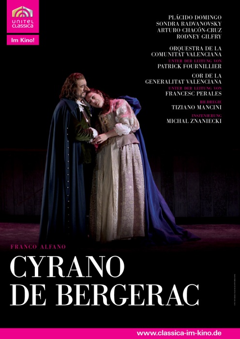 Plakat zum Film: Franco Alfano: Cyrano de Bergerac
