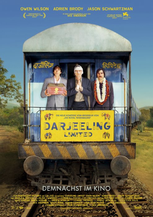 Plakat zum Film: Darjeeling Limited
