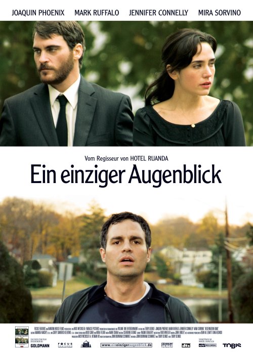 Plakat zum Film: einziger Augenblick, Ein