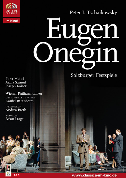 Plakat zum Film: Eugen Onegin