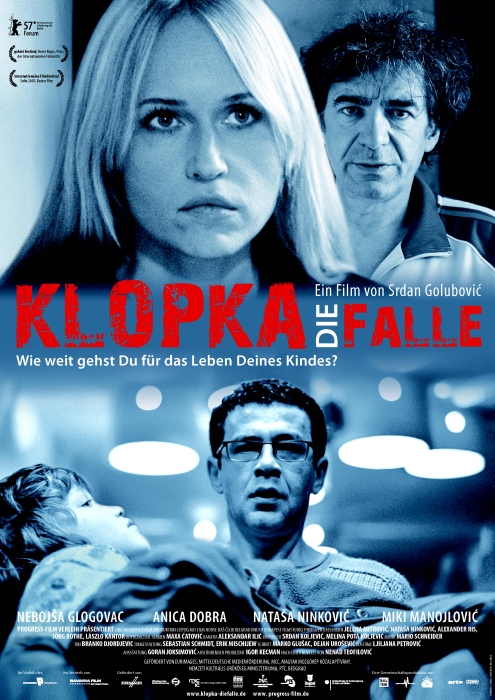 Plakat zum Film: Klopka - Die Falle