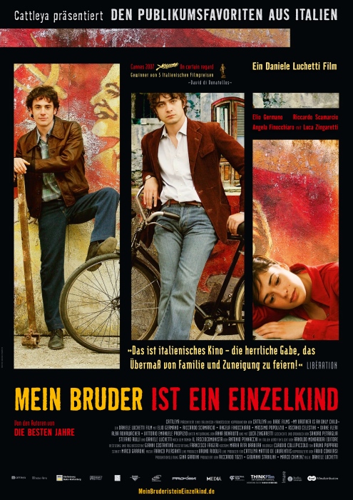 Plakat zum Film: Mein Bruder ist ein Einzelkind