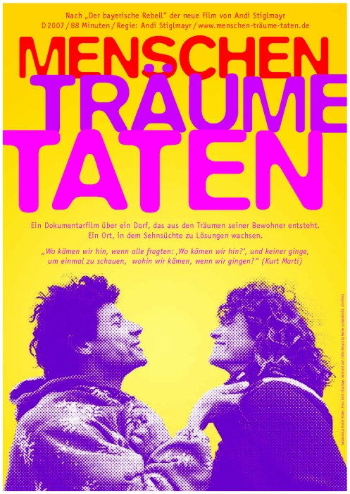 Plakat zum Film: Menschen, Träume, Taten