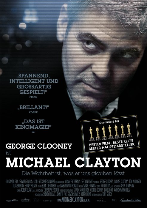 Plakat zum Film: Michael Clayton