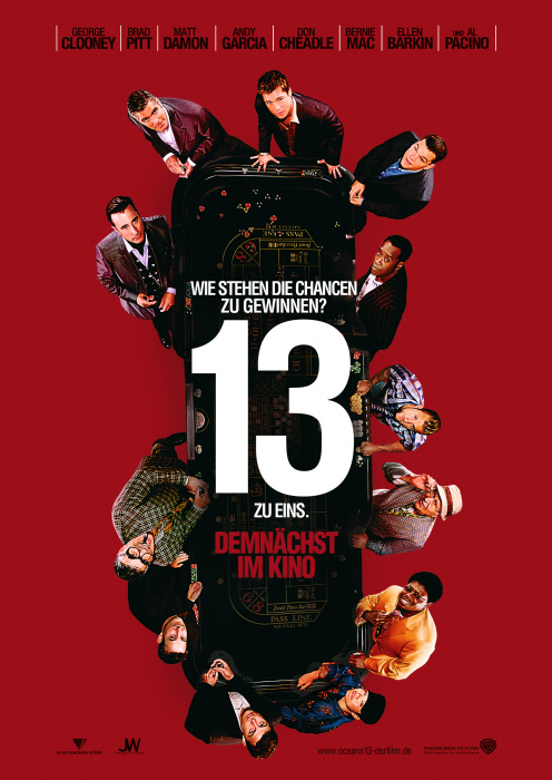 Poster zum Film: Ocean's Thirteen Plakat zum Film: Ocean's Thirteen