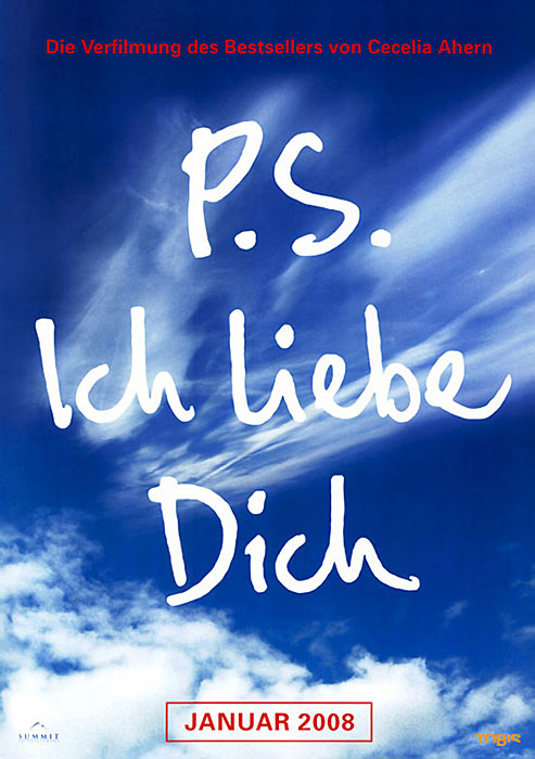 Filmplakat P S Ich Liebe Dich 2007 Plakat 2 Von 2 Filmposter Archiv