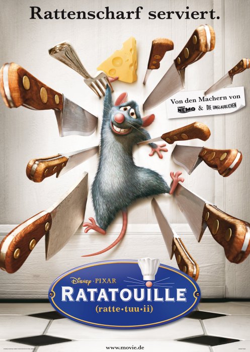 Poster zum Film: Ratatouille Plakat zum Film: Ratatouille