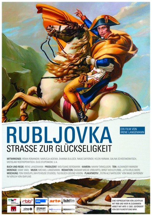 Plakat zum Film: Rubljovka - Straße zur Glückseligkeit