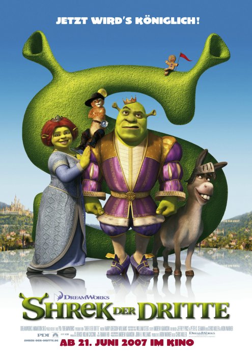 Plakat zum Film: Shrek der Dritte