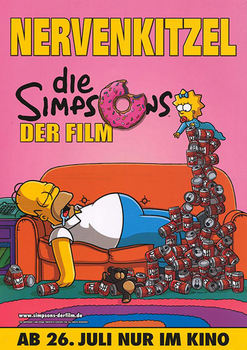 Plakat zum Film: Simpsons - Der Film, Die