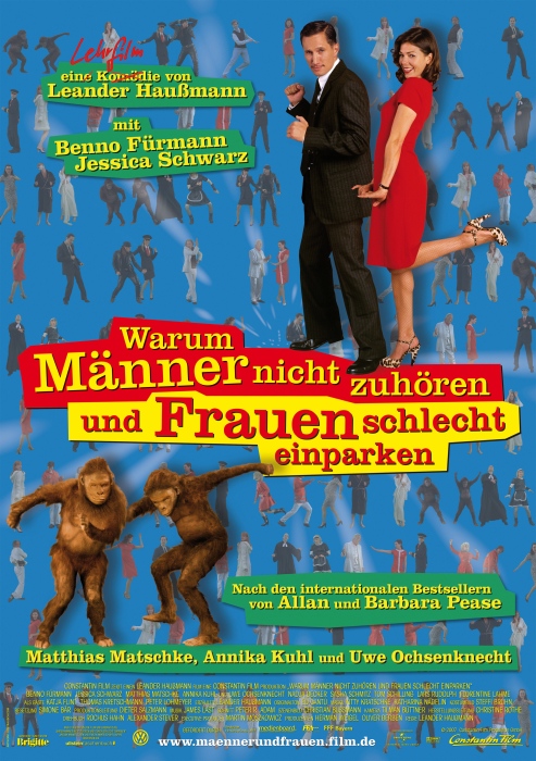 Plakat zum Film: Warum Männer nicht zuhören und Frauen schlecht einparken