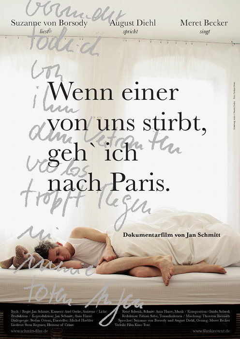 Plakat zum Film: Wenn einer von uns stirbt, geh ich nach Paris