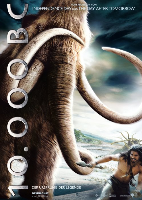 Plakat zum Film: 10.000 BC