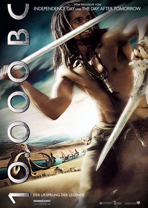 Plakat zum Film: 10.000 BC