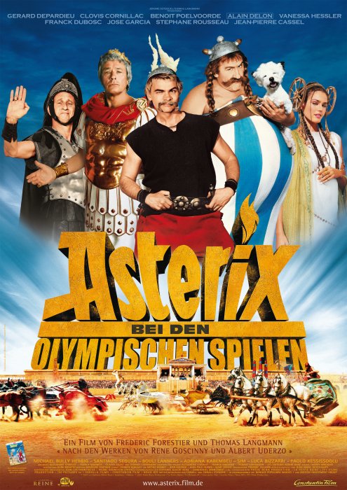 Plakat zum Film: Asterix bei den Olympischen Spielen