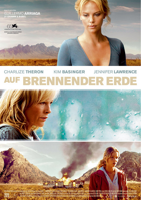 Plakat zum Film: Auf brennender Erde
